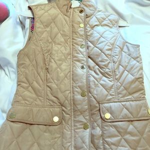 Lilly Pulitzer vest tan